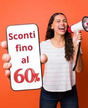 sconti fino al 60%