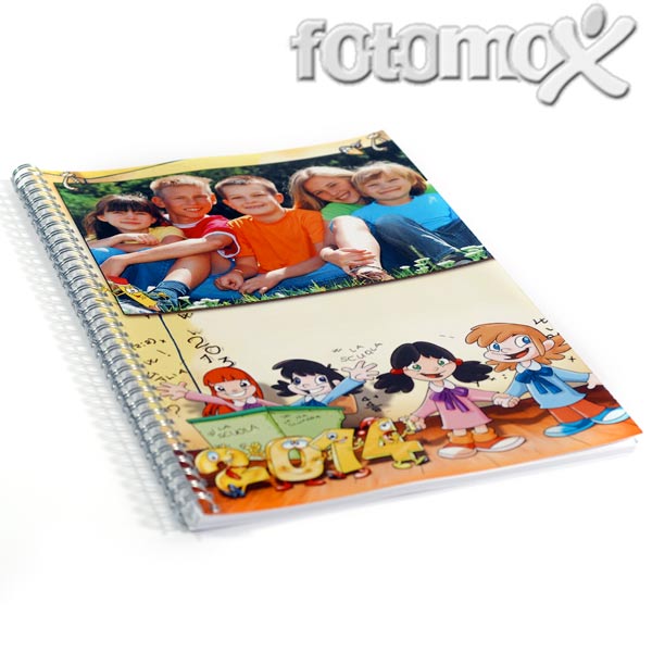 Quaderno personalizzato con foto