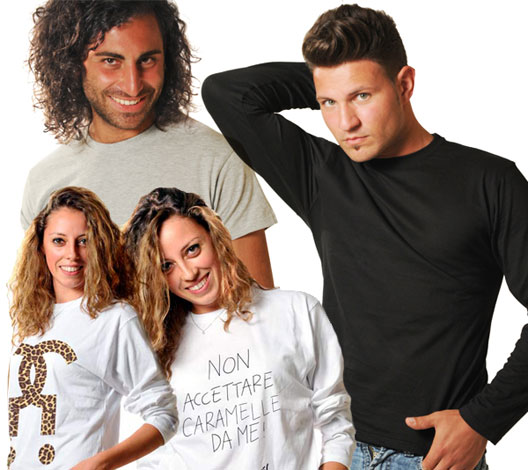 t-shirt personalizzate con foto o immagini grafiche