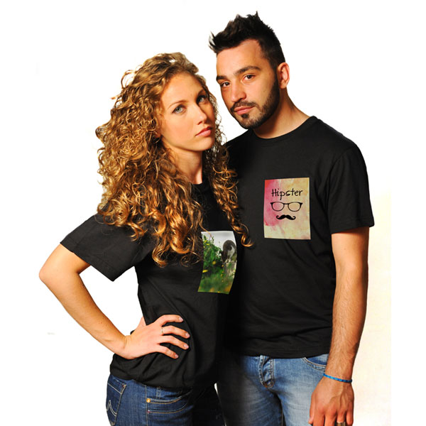 Stampa su t-shirt con colori brillanti