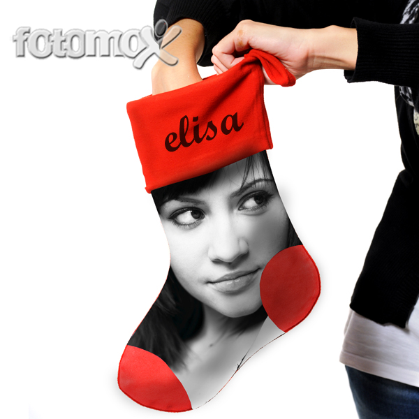 Calza personalizzata con foto