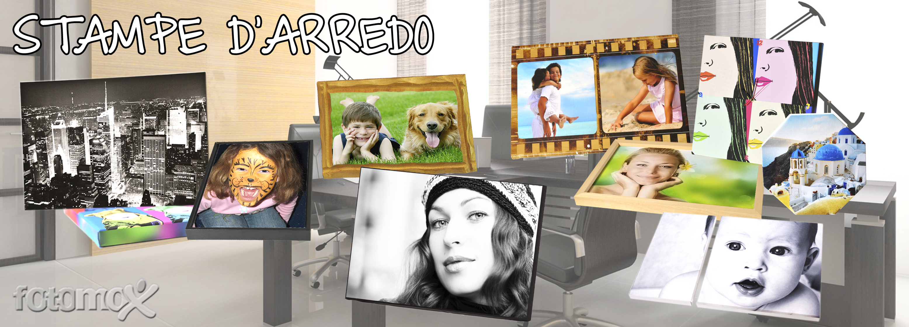 Foto gadget personalizzati online su fotomox