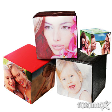 Pouf con foto personalizzato 