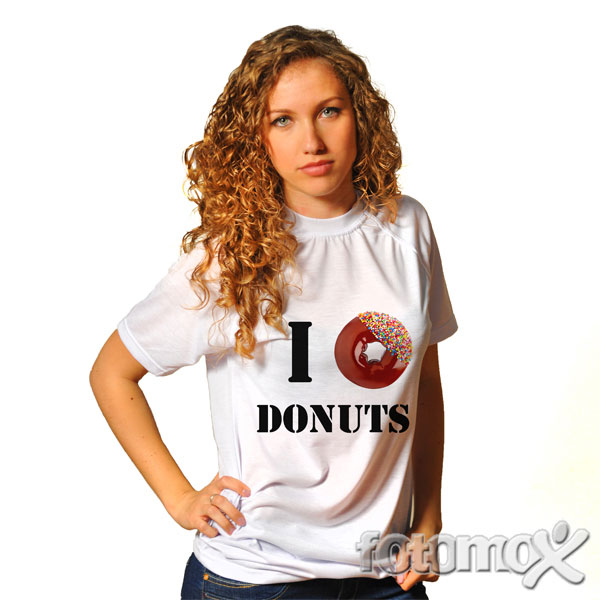 T-shirt da donna personalizzata con foto o immagini grafiche