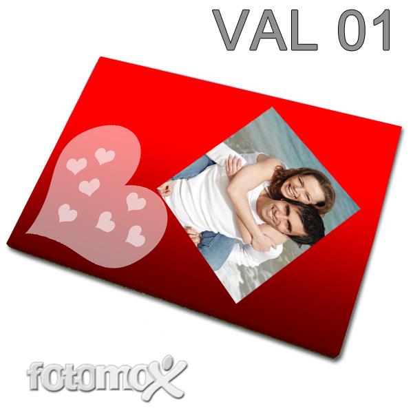 Stampa su tela con grafiche valentine