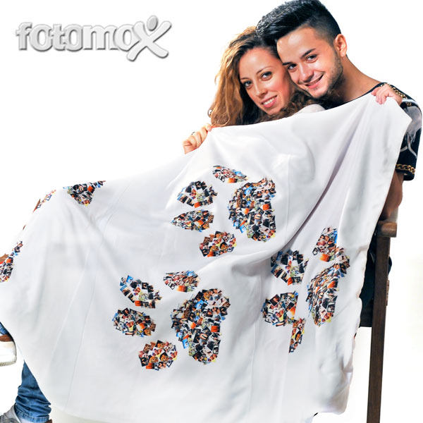 Coperta in pile personalizzata con foto