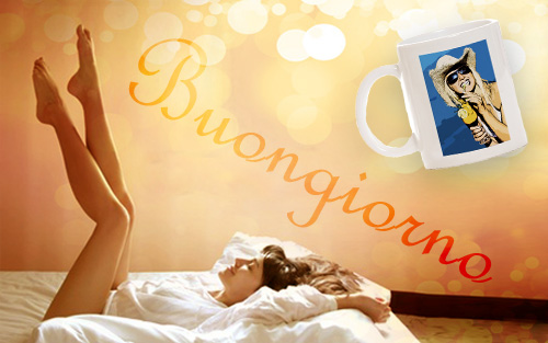 La colazione di San Valentino fatela con le tazze personalizzate con le immagini della vostra storia d'amore