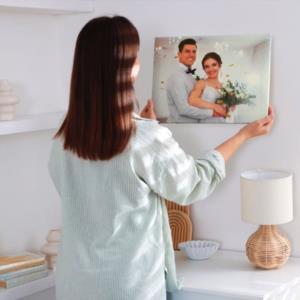 crea la tua foto su tela personalizzata stampata ad alta qualità