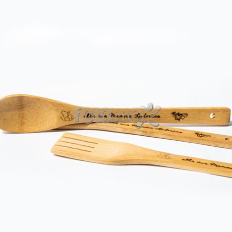 LAYBA Mestolo in teak (26 cm) - Mestolo in legno