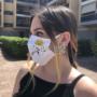 mascherina viso in tessuto personalizzata con foto e immagini