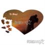 Puzzle a cuore perosonalizzati con foto