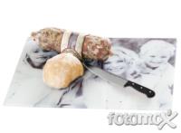 tagliere in vetro personalizzato