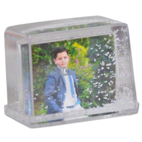 Globo a cubo personalizzato con foto