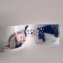 cornice in plexiglas a forma di onda personalizzata