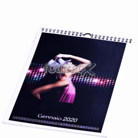 calendario 12 mesi 2020 personalizzato con foto