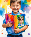 quaderno scolastico personalizzato con foto e grafiche