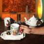 Tazza personalizzata con foto con manico di babbo natale