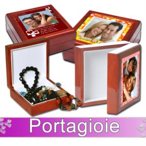 portagioie in legno personalizzato con foto