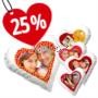 Cuscino cuore con foto idea regalo per san valentino