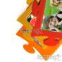 Cornice a roma di puzzle con foto