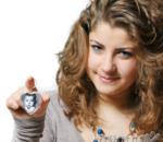 Portachiavi in Plastica Cuore