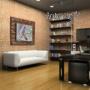 Ambiente arredato con la tua Foto su legno 3D Prestige