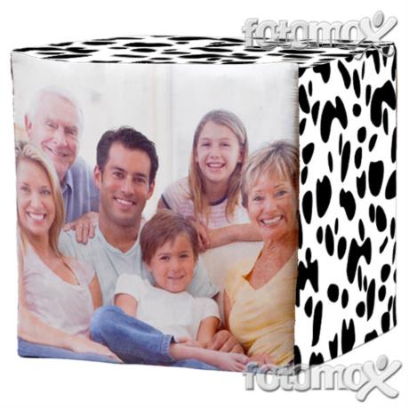 Pouf dalmata personalizzato con foto