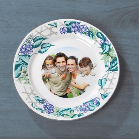 piatto in ceramica personalizzato con foto