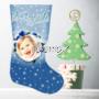calza di natale in tessuto personalizzata