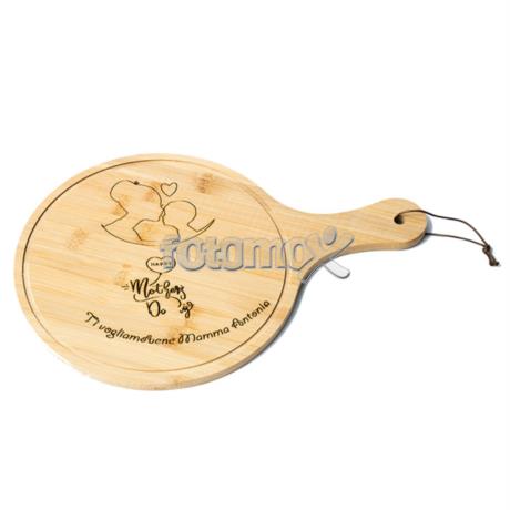 tagliere in legno personalizzato con testi