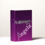 portasigarette in alluminio fucsia personalizzato con nome