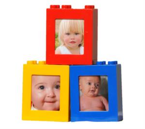 cornice lego personalizzata con foto