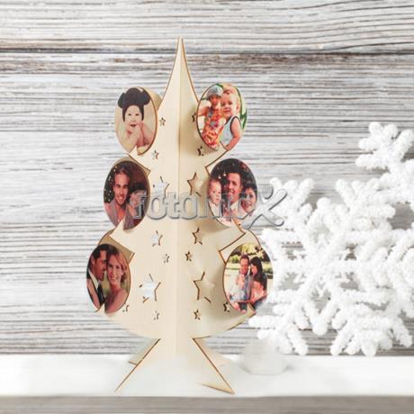 Albero in legno da personalizzare con le tue foto